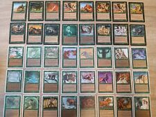 LOTTO CARTE MAGIC 40 CARTE VECCHIE / VINTAGE PRE OTTAVA EDIZIONE DAL 1994!! N804