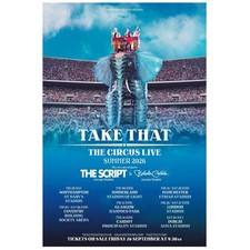 Poster Take That The Circus