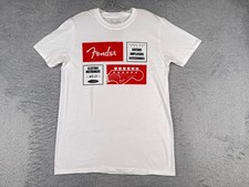 Fender Guitar Shirt Men Medium