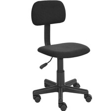 BAKAJI Sedia Poltrona Poltroncina Operativa Con 5 Ruote Piroiettanti Ufficio