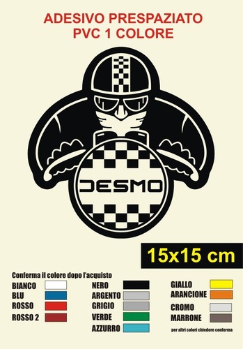 Adesivo ducati desmo cafè - ducati,