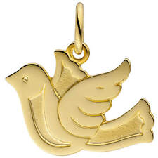 Ciondolo D'Oro Colomba Pace Di