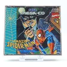 Gioco Sega Mega CD: The Amazing Spider-Man vs. The Kingpin - CD istruzioni confezione originale