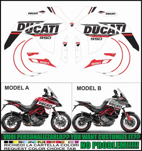 Adesivi multistrada 950 2019 - 950,