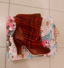 Stivaletti tacco medio donna, stile vintage, tacco medio