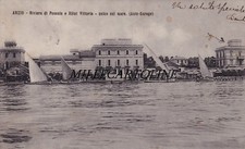 ANZIO:  Riviera di Ponente e Hotel Vittoria  (unico sul mare - auto garage)1908