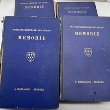 MEMORIE - 4 VOLUMI - PRINCIPE