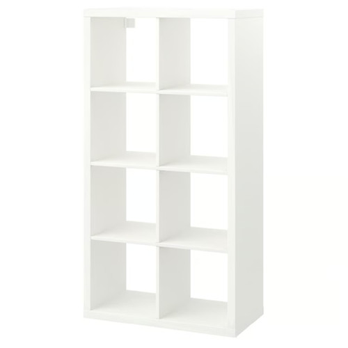 Nuova scaffalatura bianca ikea - scaffalatura,