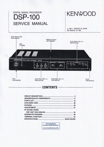 Servizio manuale istruzioni - servizio, di