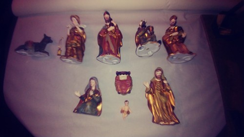 Set natività pezzi con - 9,