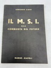 EDMONDO CIONE IL M.S.I. ALLA