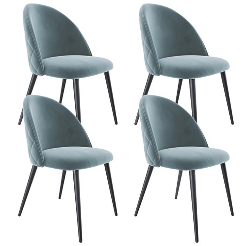 Set sedie imbottite - di, 4