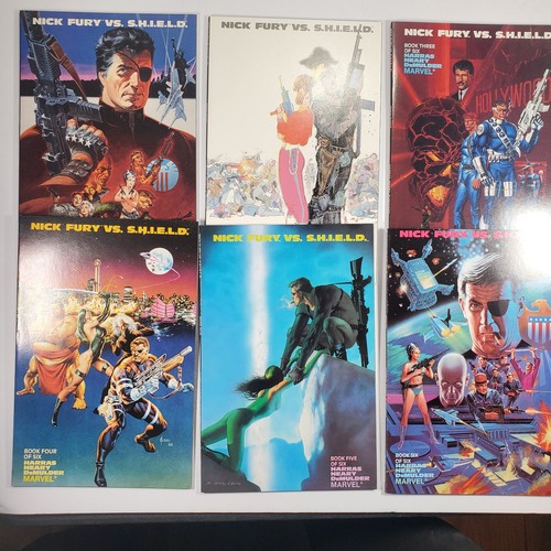 Lotto fumetti marvel nick fury - marvel,
