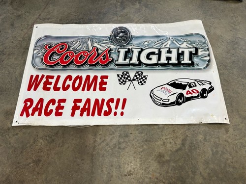 Striscione vintage coors light - striscione,