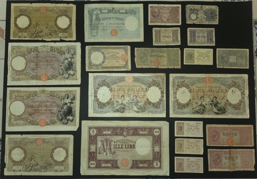 Lotto collezione banconote - 21,