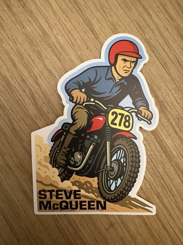 Adesivo steve mcqueen - adesivo,