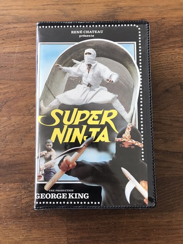 Super ninja vhs cassette - ninja,