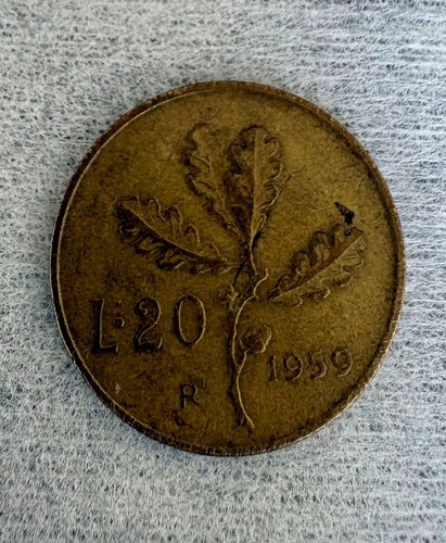 Moneta lire spiga - moneta, da