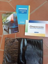 Libretto Uso E Manutenzione Fiat Cinquecento 500 Sporting Completo