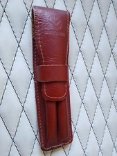NEW HOLLAND  TRACTOR , 1980s Leather Pencil Case -TRACTOR FIAT NEW HOLLAND