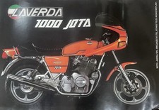 Póster Moto Laverda 1000 Jota Vintage Original Medidas 80x60 Cm
