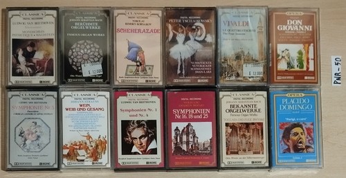 Lotto musicassette - 12,