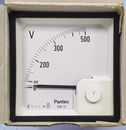 Voltmetro carlo gavazzi cde - carlo, cde/72