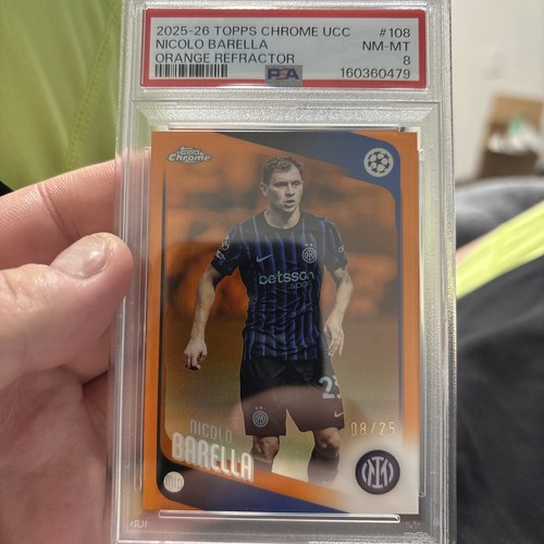 Nicolo barella 2025 topps - nicolo,