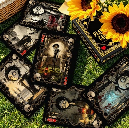 Mazzo poker dark academia - mazzo,