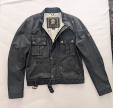 Belstaff PEGASO M L XL Leather Jacket Men Black Malenotti Motorcycle Summer