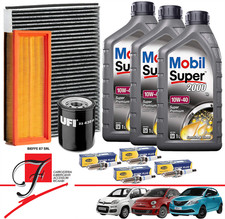 KIT TAGLIANDO + 4 CANDELE FIAT