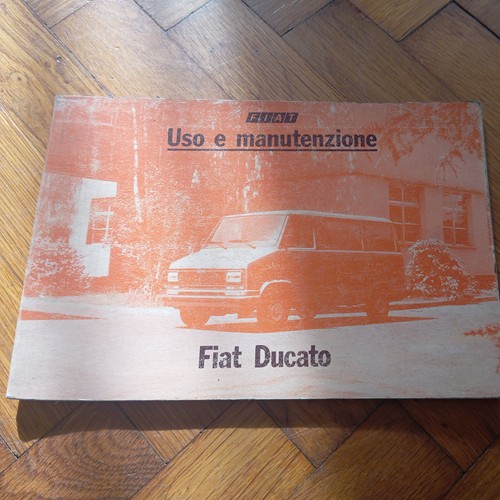 Fiat ducato libretto - , uso