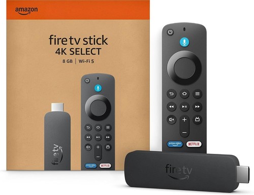 Amazon fire stick select - fire, 4k