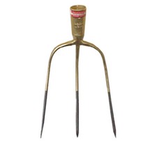 Forca forcone forche 3 denti oro da 30 cm. STYRIA