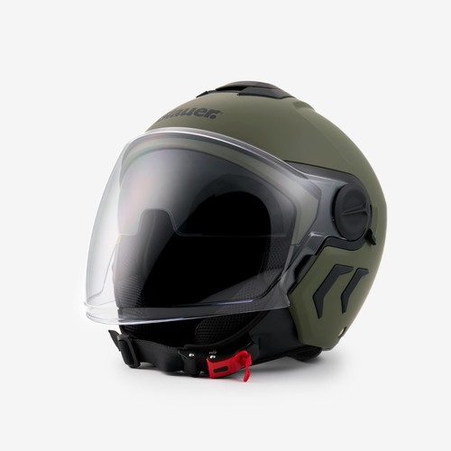 Casco blauer demi jet - blauer,