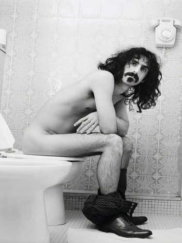 Frank zappa vintage black and - zappa,