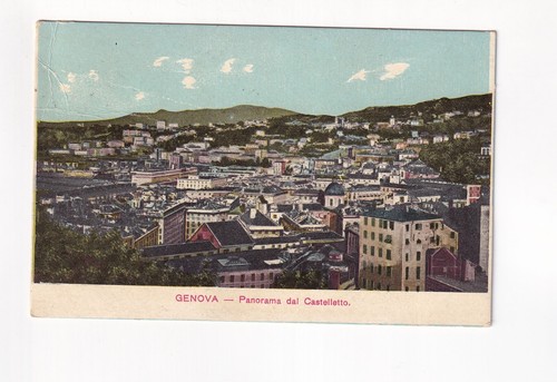 It168 cartolina genova - cartolina,