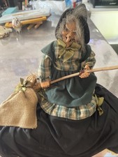 Bambola Befana Di Stoffa
