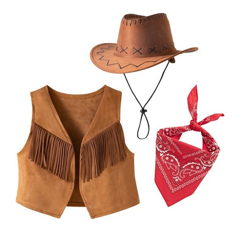 Completo cowboy western - , unisex
