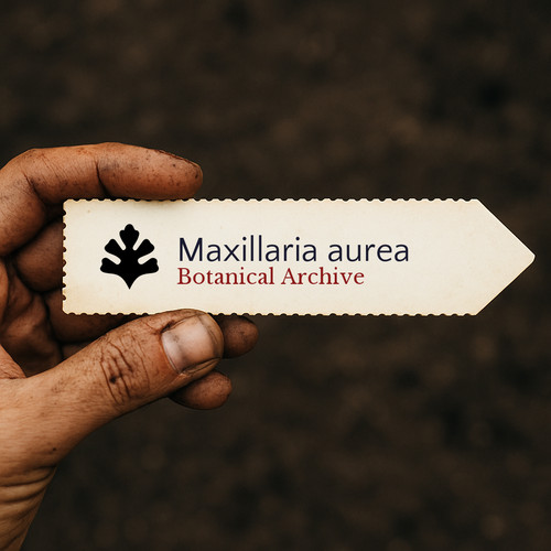 Maxillaria aurea seeds - maxillaria,