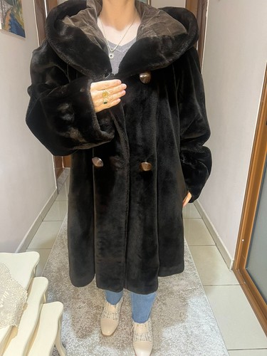 Cappotto pelliccia sintetica