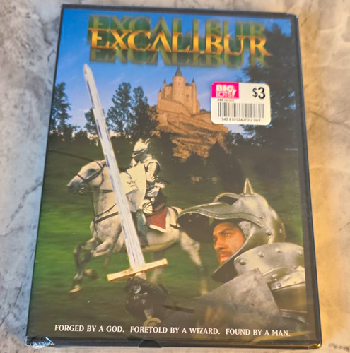 Warner excalibur dvd 1981 - dvd,