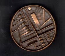 1978 Arnaldo Pomodoro, Medaglia in Bronzo, peso 184 Grammi, S. Johnson