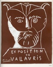 "EXPOSITION VALLAURIS,1955" DI