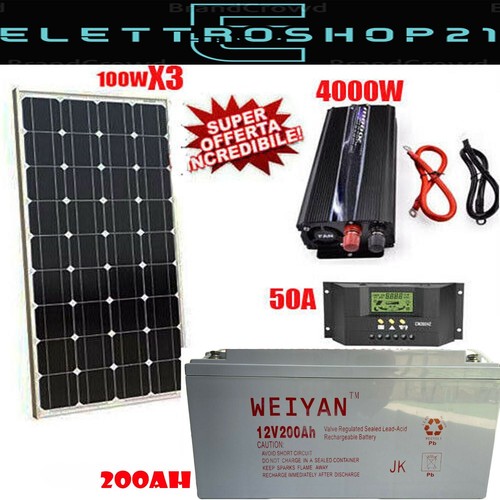 Kit fotovoltaico 3kw - fotovoltaico,