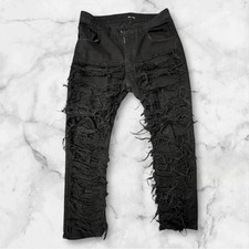 Jeans con strappi - , nero