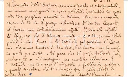 1903 corconio antonio - corconio,