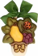 , Formella Vasetto Con Frutta