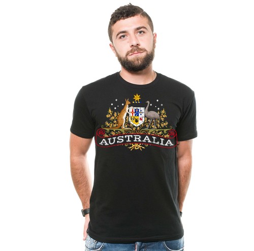 Maglia uomo australia bandiera - uomo,