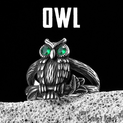 Sculpt rings owl wisdom - sculpt,